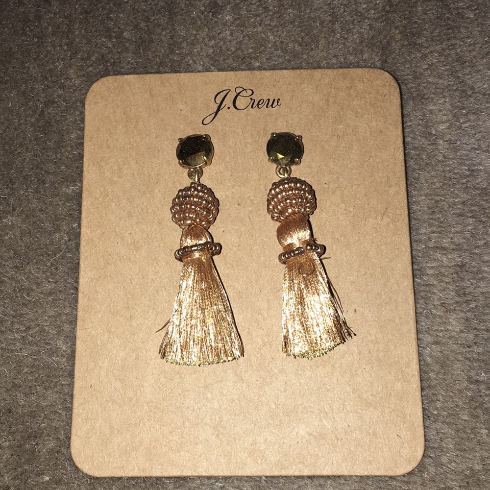 J. Crew Tassel Earrings